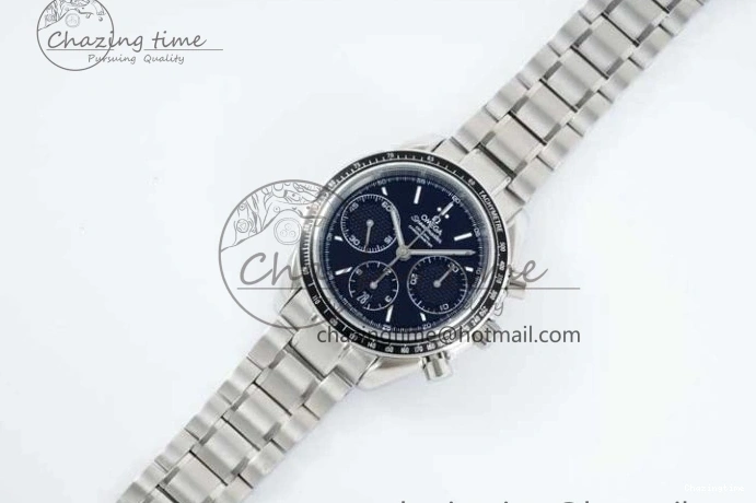 0320 Speedmaster Racing Master SS HKF Best Edition Black Dial on SS Bracelet A Versatile 7810
